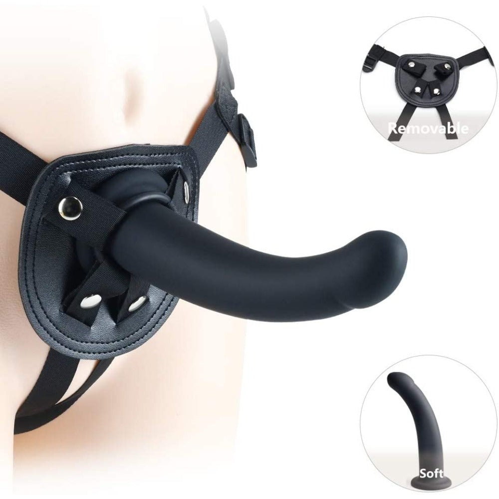 Wearable Strap-On Simulated Dildo Penis Pants, Wearable Dildo Pants, Removable Strap-On