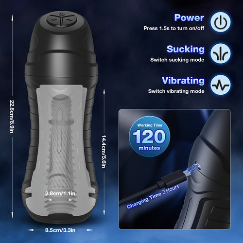 10 Vibration & Suction Modes for Enhanced Pleasure