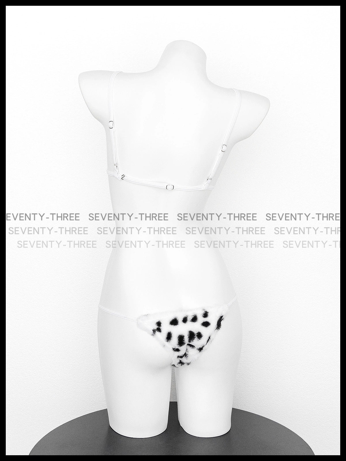 "Moo Stuffed Version" Cute Cows Pattern Bikini Thin Belt