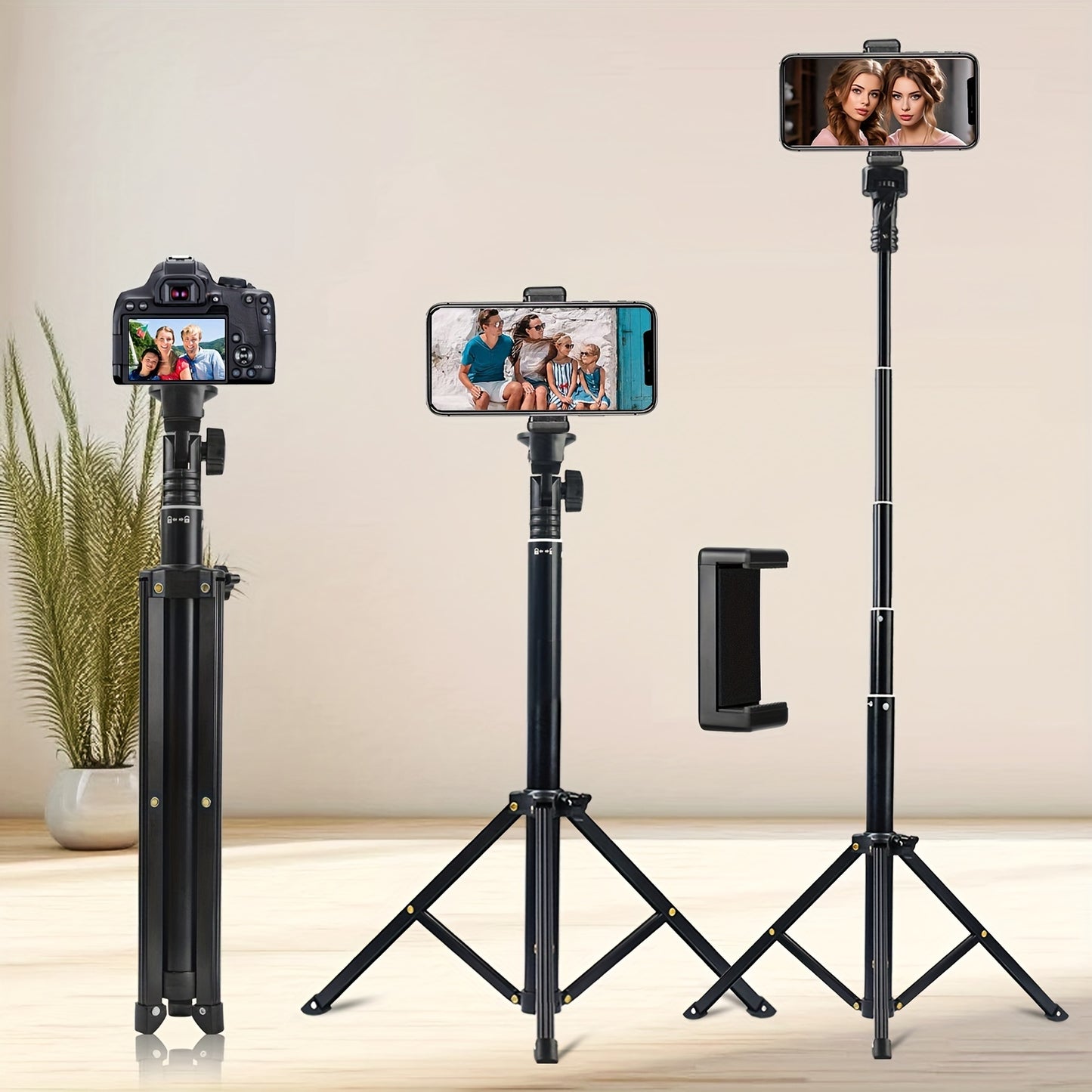 Compatible With IPhone Android Phone, Camera Tripod Stand